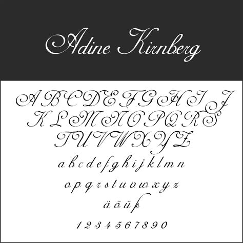 tattoo schriftarten